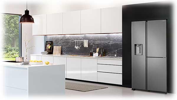 یخچال ساید بای ساید سامسونگ 30 فوت RS68N Samsung Side by Side