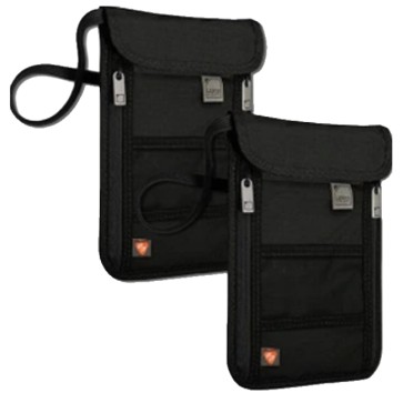 عکس کیف پول یونیکس اسناد مسافرتی مدل Lewis N. Clark Unisex Rfid Neck Stash