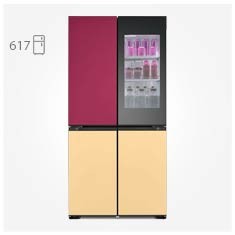 یخچال فریزر ساید ال جی V960 GMV960NNME