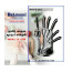 ست چاقو آشپزخانه 8 پارچه دلمونتی Delmonti Knife DL1530