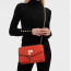 کیف چرم شانه ای الیسا دی ان کی وای قرمز DKNY Elissa