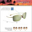 عینک آفتابی مائوئی جیم پلاریزه بدون قاب مدل Maui Jim Hema