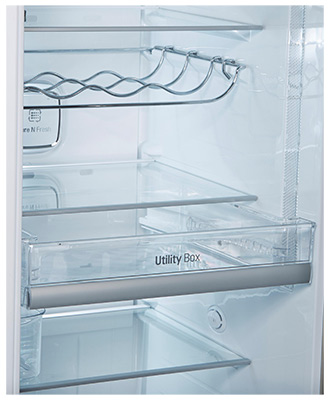 ظرفیت و قفسه های داخلی یخچال 960 ال جی