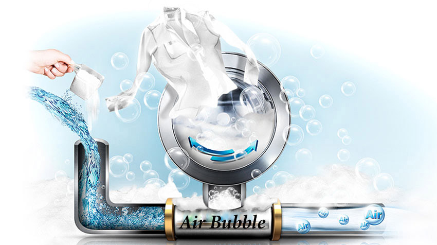 سیستم حباب ساز Air Bubble لباسشویی