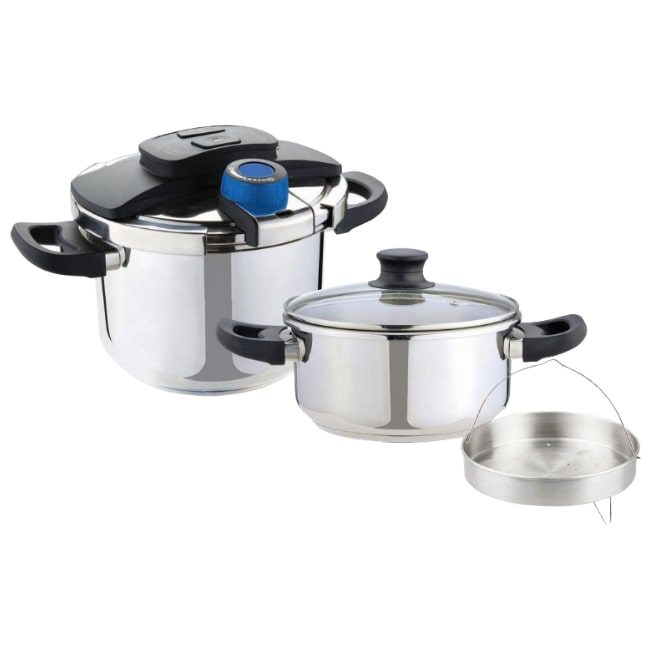 زودپز استیل دلمونتی کشویی 6 لیتری Delmonti DL1040 Pressure Cooker