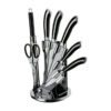 dl1530 4 3 ست چاقو آشپزخانه 8 پارچه دلمونتی DELMONTI KNIFE DL1530