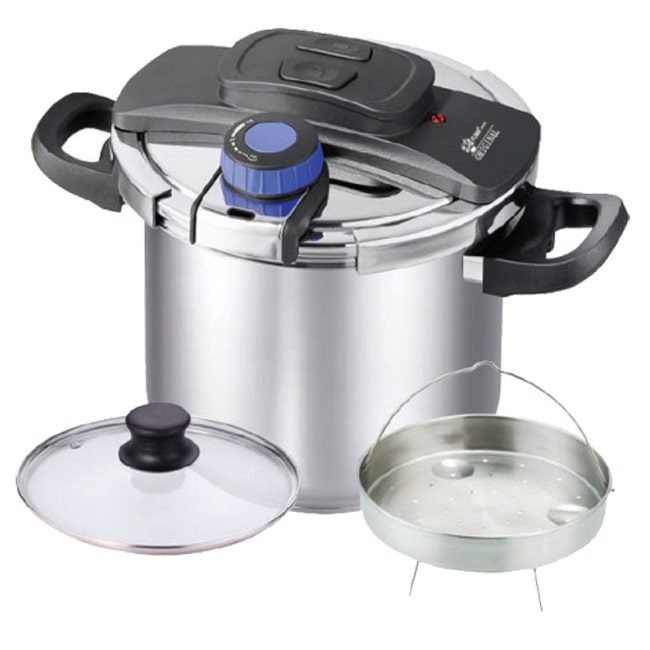 زودپز استیل دلمونتی کشویی 6 لیتری Delmonti DL1030A Pressure Cooker