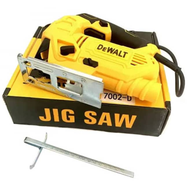 اره عمود بر دیوالت چکشی 1180 وات برش 65 میلی متر 7002 DEWALT