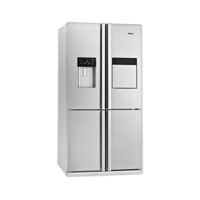 یخچال فریزر طرح ساید بکو GNE134751X مدل 34 فوت