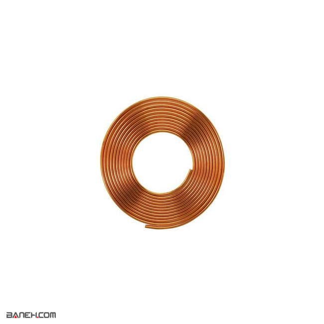 لوله مسی کولر گازی ظرفیت 24000 5 متر Copper Pipe