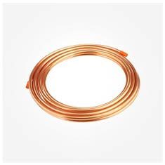 لوله مسی کولر گازی ظرفیت 60000 5 متر Copper Pipe