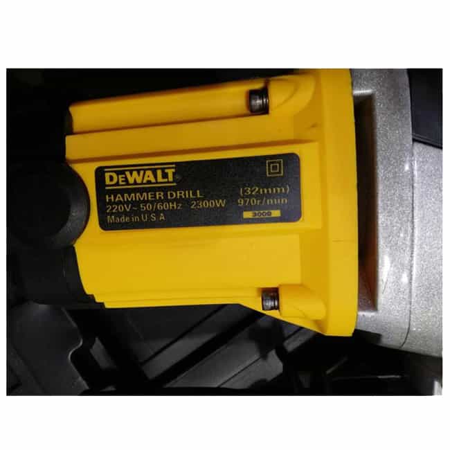 دریل چکشی دیوالت سه نظام 2300 وات D3009 DEWALT