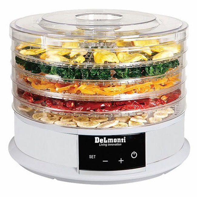میوه خشک کن دلمونتی دیجیتال چرخشی 350 وات DELMONTI DL 195
