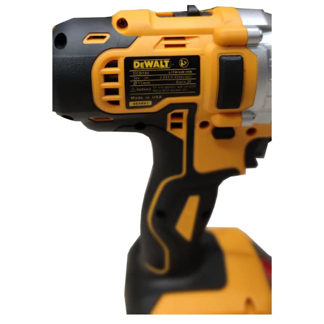 دریل شارژی دیوالت 36 ولت دیوالت سه نظام گیربکس ترکمتر DEWALT DCD700