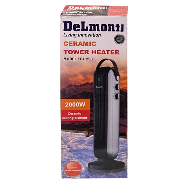 هیتر چرخشی 2000 وات دو حالته دلمونتی DELMONTI DL250