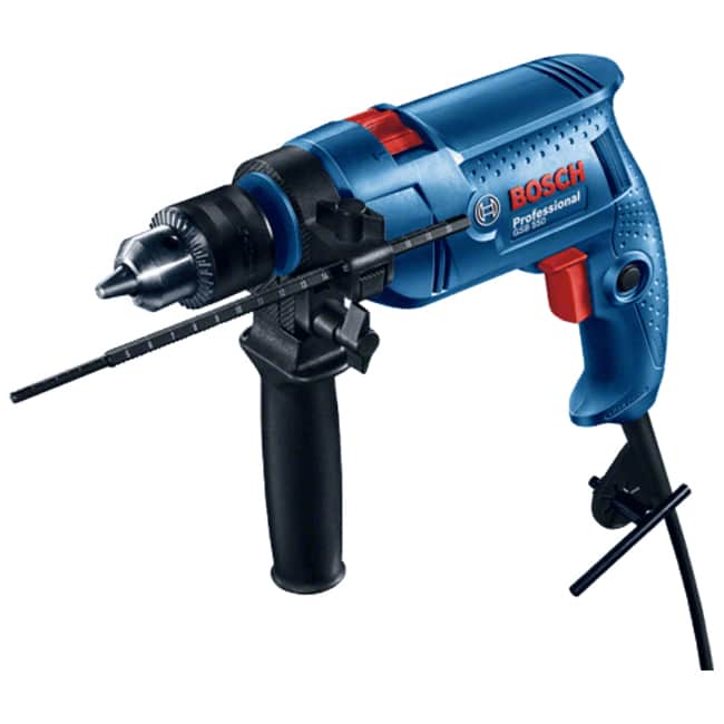 دریل بوش چکشی بتن کن 550 وات سه نظام GSB-550 BOSCH