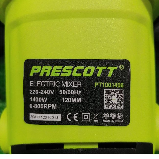 همزن صنعتی پریسکوت 1400 وات مدل PRESCOTT PT1001406