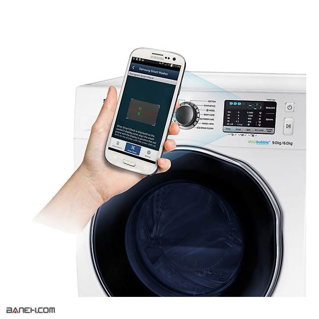 ماشین لباسشویی سامسونگ 8 کیلویی WD75J5410AW