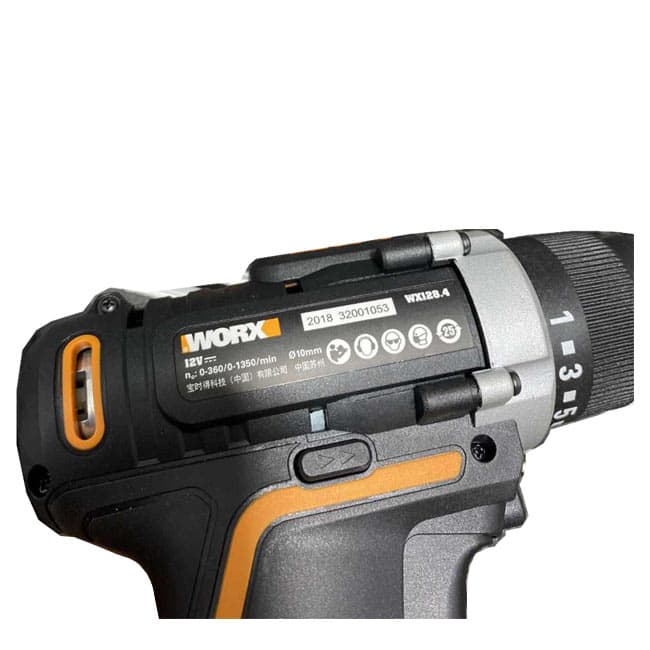 دریل شارژی 12 ولت ورکس دیمردار WORX WX128.4