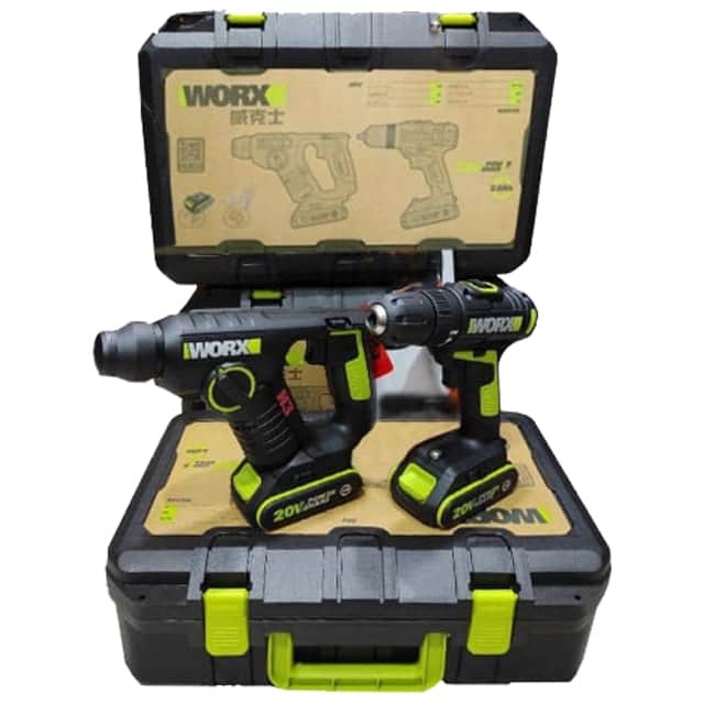 جعبه ابزار و پک دریل شارژی 88 ولت دیوالت مدل : 88V-XR DEWALT