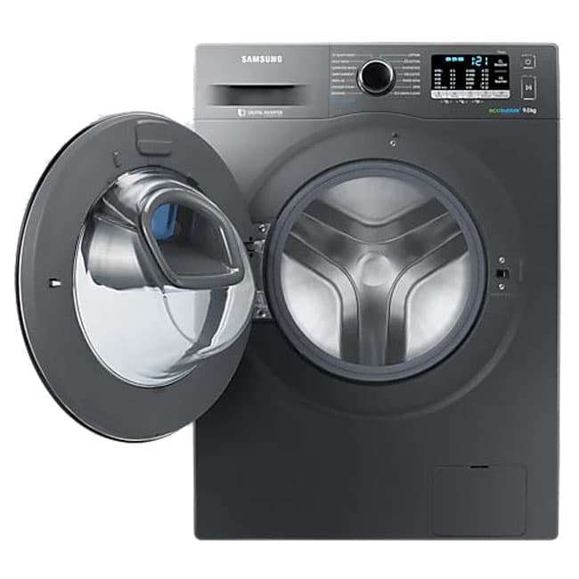 لباسشویی سامسونگ 9 کیلویی 1400 دور نقره ای WW90K54E0UX