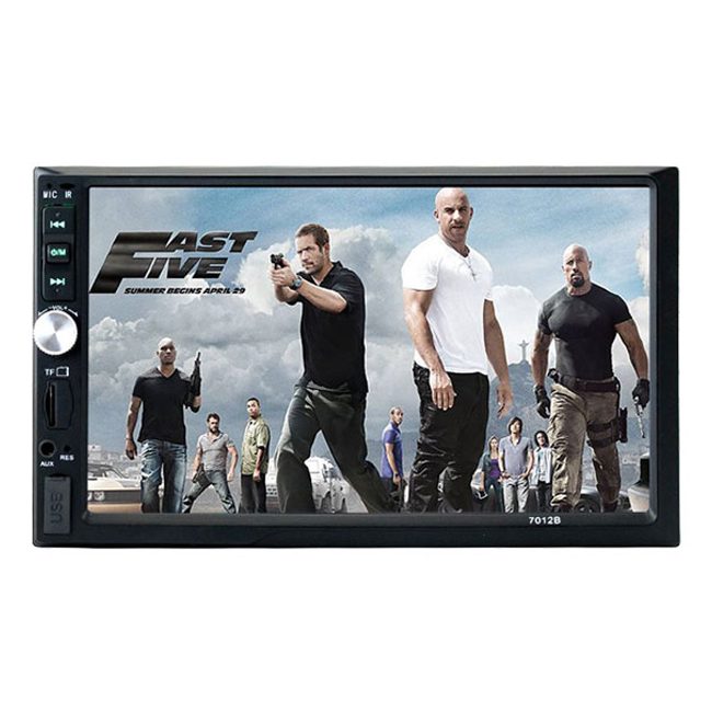 پخش کننده خودرو تصویری دودین 7 اینچ 7012B Car Player 50×4w
