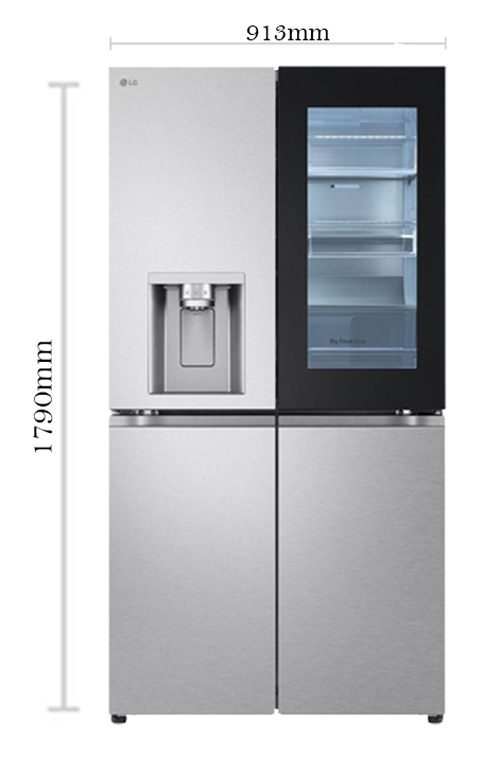 یخچال ساید بای ساید ال جی X946 GMX946NS9F 3 یخچال ال جی X946