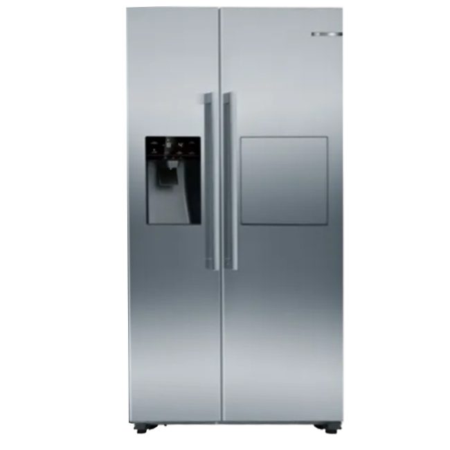 یخچال ساید بای ساید بوش KAG93A130M استیل 598 لیتر
