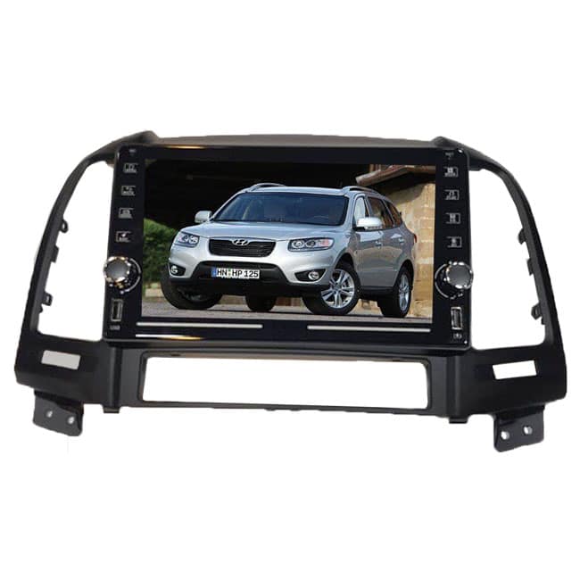 پخش فابریک اندروید خودرو سانتافه P100 Fabric player santafe old