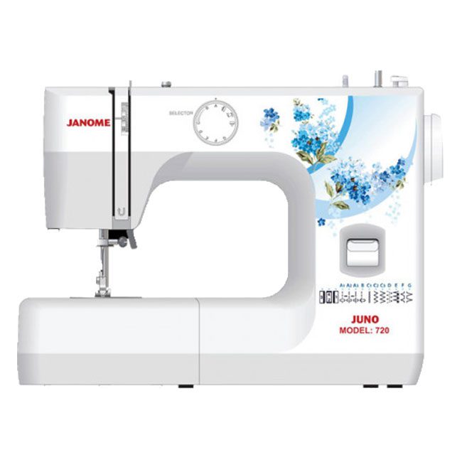 چرخ خیاطی و گلدوزی 7 مدل دوخت ژانومه JANOME 720