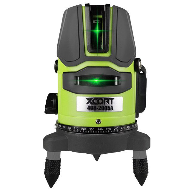 تراز لیزری نور سبز ایکس کورت 180 درجه 408-2005A