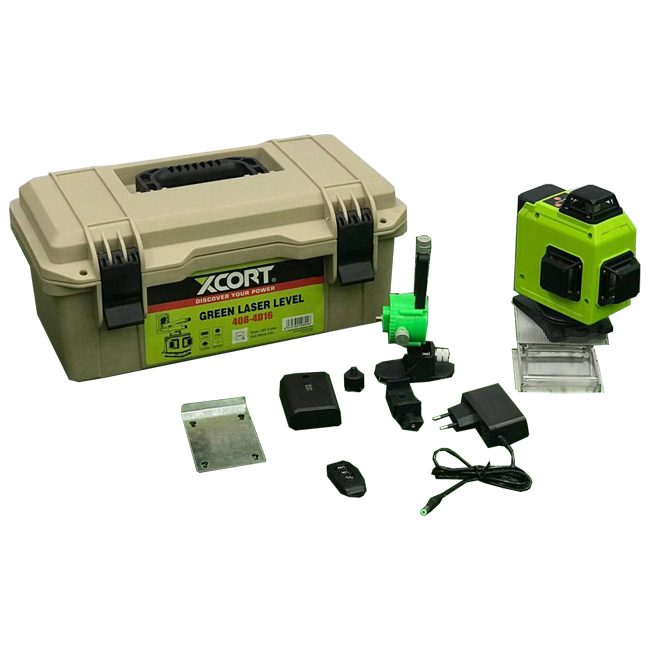 تراز لیزری ایکسکورت مدل 408-4D16 مگنتی 4 بعدی