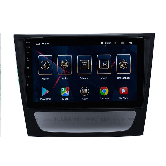 پخش فابریک و مانیتور خودرو بنز C2009 اندروید BENZ C2009