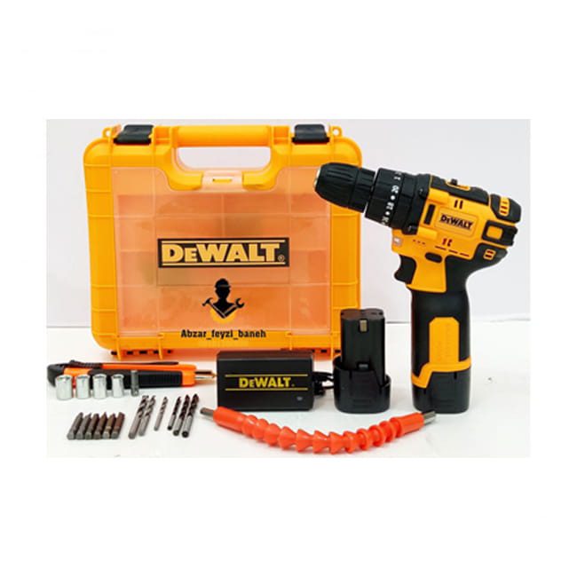 دریل شارژی چکشی سه حالته 24 ولت دیوالت dewalt