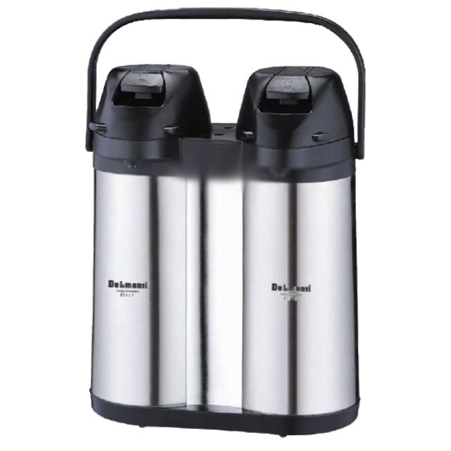 فلاسک دو قلوی دلمونتی 4 لیتری Delmonti Vacuum Flask DL1670