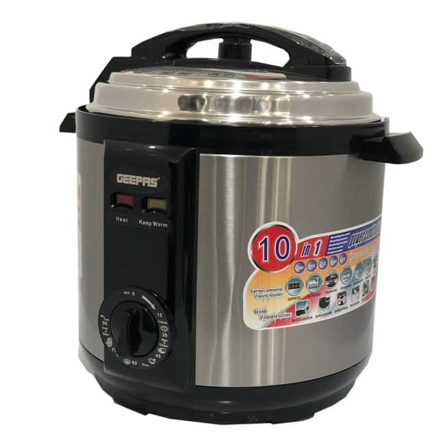 زودپز جی پاس برقی 1000 وات 6 لیتری GPC307-6L Geepas