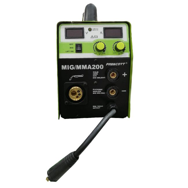 دستگاه جوشکاری پریسکوت 200 آمپر 3 کاره MIG/MMA200 Prescott CO2