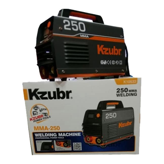 دستگاه جوش کاری اینورتر 250 آمپر زوبر Kzubr MMA-250