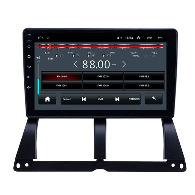 پخش فابریک خودرو و مانیتور ماشین تیبا Car fabric player and monitor مدل C2