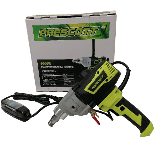 دریل کر گیر الماسه پریسکوت 1600 وات Prescott PT2812001