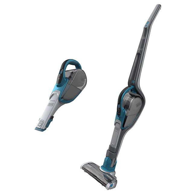 جاروشارژی بلک اند دکر 18 ولتی 25 واتی دستی و ایستاده مدل SVJ520BFS-B5