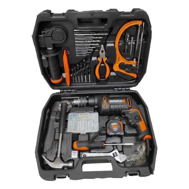 پک کامل لوازم و دریل برقی 600 وات ورکس Worx WX317.3