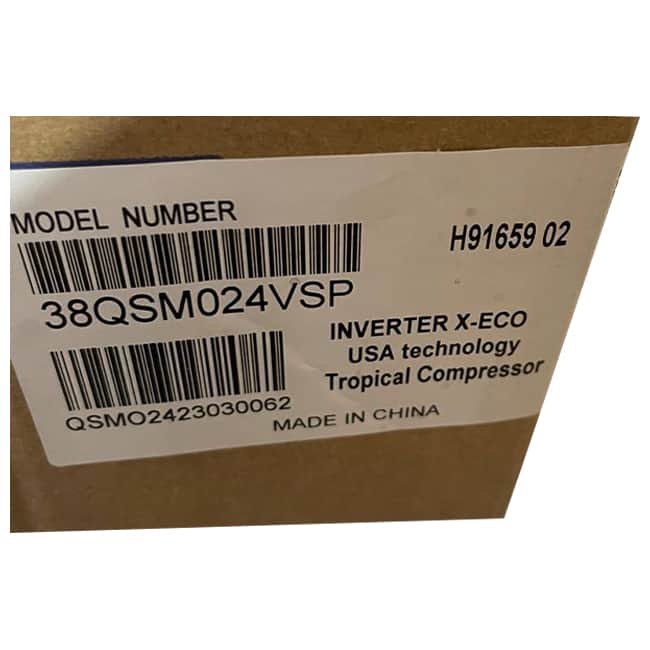 42qsm024vsp 38qsm024vsp carrier 8 کولرگازی کریر 24000 اینورتر مدل 42QHG024VS