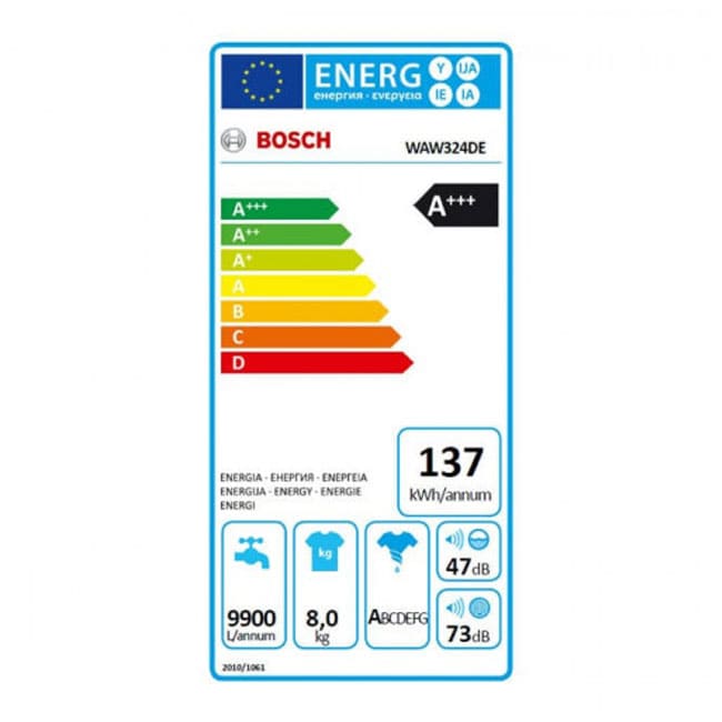 ماشین لباسشویی بوش 8 کیلو گرم مدل WAW324DE 3 bosch waw324de 5 ماشین لباسشویی بوش 8 کیلو گرم مدل WAW324DE