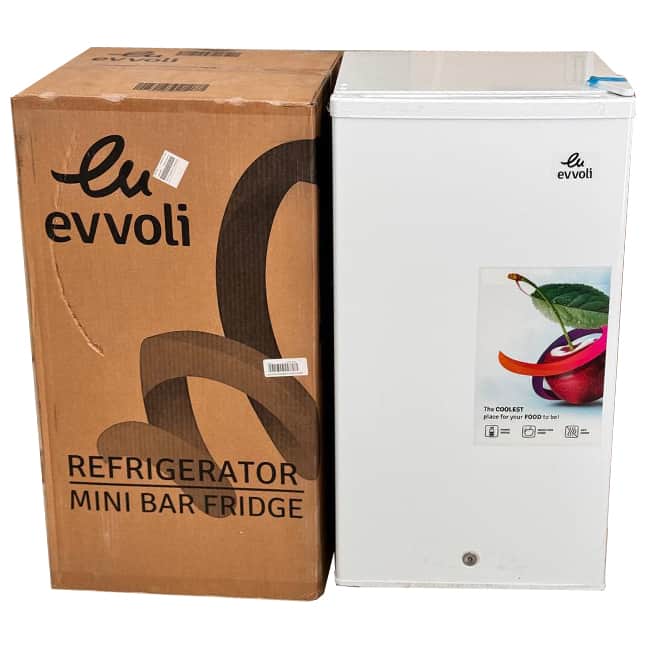 evrfm 90lw evvoli 7 یخچال هتلی ایوولی7 فوت EVRFM-90LW Evvoli