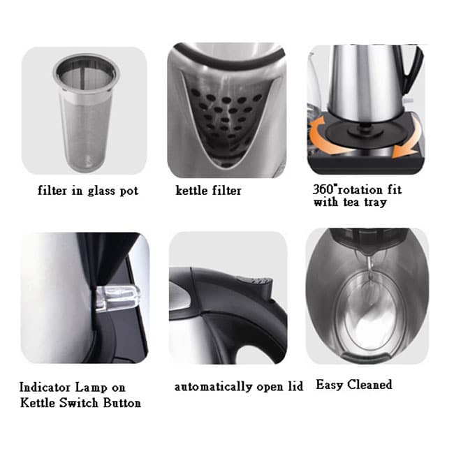 چای ساز فوما 2000 وات 1.7 لیتری FUMA TEA MAKER FU-1050