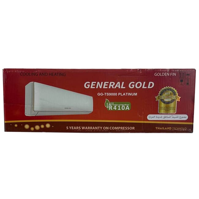 gg ts9000 platinum 6 کولر گازی 9000 جنرال گلد پلاتینیوم GG-TS9000 PLATINUM R410