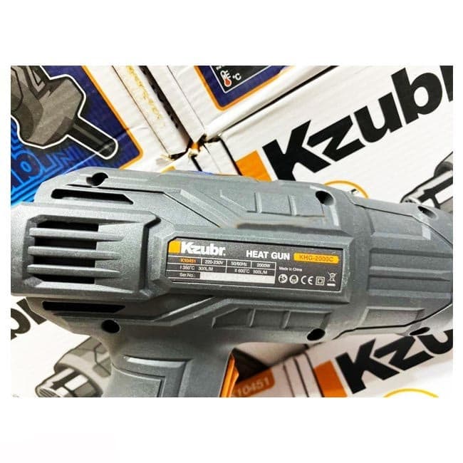 سشوار صنعتی زوبر 2000 وات KZUBR KHG-2000C PROFESSIONAL POWER TOOLS