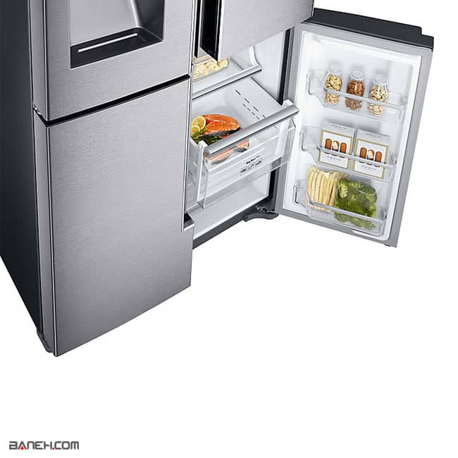 rf56n9040sl 9 یخچال ساید بای ساید سامسونگ هرمس RF56N9040SL SAMSUNG RF56 32