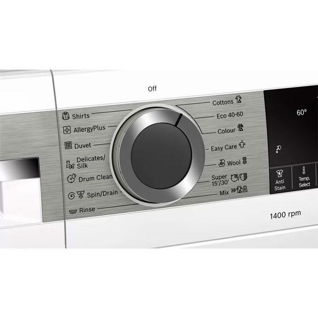 wga254x0me 3 1 ماشین لباسشویی بوش 9 کیلو مدل WGA242XVME سری 4